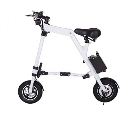 ABYYLH Electric Bike Electric Folding Adults City Bike Men / Ladies Pedal Assist Bicycle
