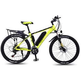 Amantiy Electric Bike Electric Mountain Bike, 26'' Electric Mountain Bike with Removable Large Capacity Lithium-Ion Battery (36V 350W 8Ah) Dual Disc Brakes for Outdoor Cycling Travel Work Out Electric Powerful Bicycle