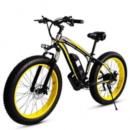 Amantiy Electric Bike Electric Mountain Bike, 26'' Electric Mountain Bike with Removable Large Capacity Lithium-Ion Battery (48V 17.5ah 500W) for Mens Outdoor Cycling Travel Work Out And Commuting Electric Powerful Bicycle