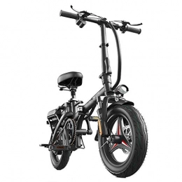 Amantiy Bike Electric Mountain Bike, Folding Electric Bike - Portable And Easy To Store in Caravan, Motor Home, Boat. Short Charge Lithium-Ion Battery And Silent Motor Ebike, Thumb Throttle Electric Powerful Bicyc