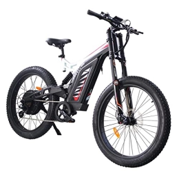 Electric oven Bike Electric oven Mountain Electric Bike for Adults 1500W 27 Mph with 48V 14.5Ah Lithium Battery 26 Inch 3.0 Fat Tire Al Alloy Beach City Bicycle (Color : 1500W)