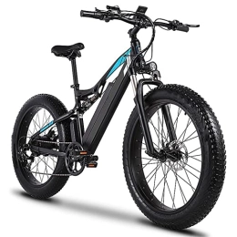 Electric oven Bike Electric Road Bike for Adults 1000W 28 MPH Electric Mountain Bike 26" Fat Tire Electric Bike for Adult 48V 17AH Removable Lithium Battery 7 Speed E Bike