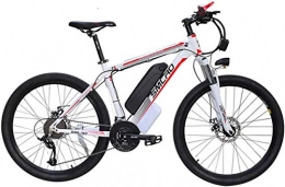 Capacity Electric Bike Electric Snow Bike, 26" Electric Mountain Bike for Adults - 1000W Ebike with 48V 15AH Lithium Battery Professional Offroad Bicycle 27 Speed Gear Outdoor Cycling / Commute Bike Lithium Battery Beach Crui