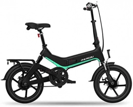WJSWD Electric Bike Electric Snow Bike, Electric Bike Removable Large Capacity Lithium-Ion Battery (36V 250W) for City Commuting Outdoor Cycling Travel Work Out Lithium Battery Beach Cruiser for Adults ( Color : Green )
