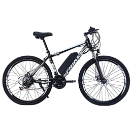  Electric Bike Electricmountain Bike 27.5" 250W Electric Bicycle With 36V 10Ah Removable Lithium Battery, 21 Speed Gearbox, 35km / H, Charging Mileage Up To 35-50km(Color:blue) (White)