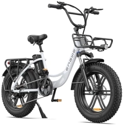 ENGWE MTB Bike ENGWE MTB Electric Bike for Adults 20" Fat Tire E-Bike with 48V 13AH Battery, 7-Speed, Dual Shock Absorber Perfect for Commuting and Off-Road Adventures