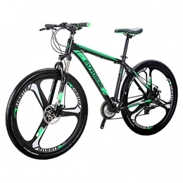 Eurobike Mountain Bike X9 Bicycles 29" 21Speed Dual Disc Brake Spoke Wheels Bike