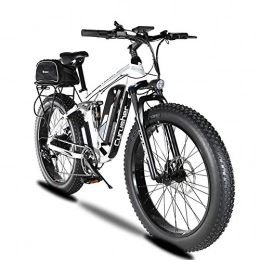 Extrbici Bike Extrbici World xf800 Limited Sale ATV Electric 1000 W 48 V 13 A Electric Mountain Bike with Full Suspension and Table Smart USB Charging Stand & Fat Tire 26 "x 4.0