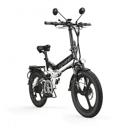 Extrbici Bike Extrbici XF590 Folding Electric Bike 500W 48V 10A Li-Battery 20 Inch Tire with Detachable Internal Battery with Front and Rear Light with Seat Frame