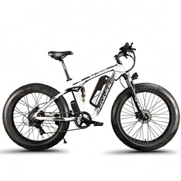 Extrbici  Extrbici XF800 1000w 48v 13ah Electric Mountain Bike Full Suspension (White)