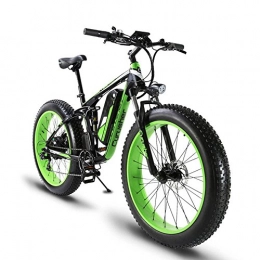 Extrbici Electric Bike Extrbici XF800 1000W 48V13AH Electric Mountain Bike Full Suspension (Green)