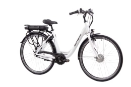 F.lli Schiano Bike F.lli Schiano E-Moon 28 inch electric bike , city bicycle for Adults , bikes for adult Men / Ladies / women , e-bike with 250W electric motor 36V battery on the rear rack Nexus 7, accessories – lights