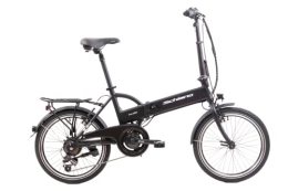 F.lli Schiano Bike F.lli Schiano E-Sky 20", Folding Electric Bike for Adults 250W in Black matte