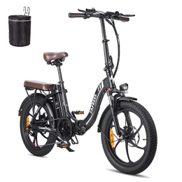 Fafrees Electric Bike Fafrees Electric Bike, 20 Inch Fat Tire Ebikes，18AH 36V 250W Folding electric bicycle, 70-150KM E-Bike with 3 Riding Modes, SHIMANO 7 Speeds, City e bikes Mountain Bicycle for Adults (Black)