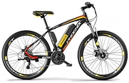Fangfang Electric Bike Fangfang Electric Bikes, 26.5 Inch Electric Bicycle 250W Mountain Bike 36V Waterproof And Dustproof Lithium-ion Battery For Outdoor Cycling Travel Work Out, E-Bike (Color : Yellow)