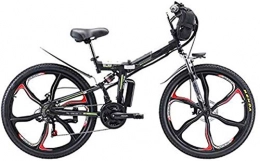 Fangfang Bike Fangfang Electric Bikes, 26'' Folding Electric Mountain Bike, Electric Bike with 48V 8Ah / 13AH / 20AH Lithium-Ion Battery, Premium Full Suspension And 21 Speed Gears, 350W Motor, 8AH, E-Bike (Size : 13A)