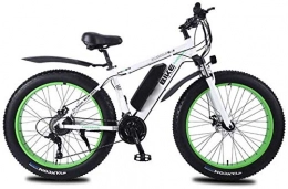 Fangfang Bike Fangfang Electric Bikes, 26 in Fat Tire Electric Bike for Adults 350W Mountain E-Bike with 36V Removable Lithium Battery and 27 Speed Gear Shift Kit Three Working Modes Maximum Load 330Lb, E-Bike