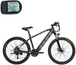 Fangfang Bike Fangfang Electric Bikes, Adult 26 Inch Electric Mountain Bike, 48V Lithium Battery, Aviation High-Strength Aluminum Alloy Offroad Electric Bicycle, 21 Speed, E-Bike (Color : B, Size : 80KM)