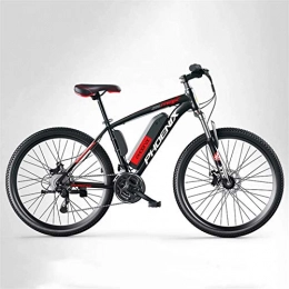 Fangfang Electric Bike Fangfang Electric Bikes, Adult Mens Mountain Electric Bike, 250W Electric Bikes, 27 speed Off-Road Electric Bicycle, 36V Lithium Battery, 26 Inch Wheels, E-Bike (Color : B, Size : 10AH)