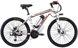 Fangfang Electric Bike Fangfang Electric Bikes, Adult Mountain Electric Bikes, 500W 48V Lithium Battery - Aluminum alloy Frame, 27 speed Off-Road Electric Bicycle, E-Bike (Color : A, Size : 10AH)