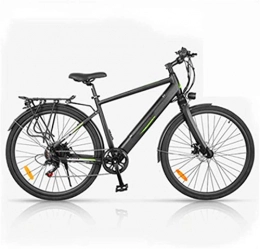 Fangfang Electric Bike Fangfang Electric Bikes, Adults City Electric Bike, with 350W Powerful Motor 27" Mountain Commute E Bike Aluminum Alloy Frame 6 Speed Dual Disc Brakes Removable Battery Three Options, E-Bike