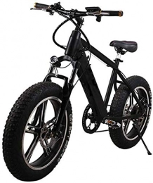 Fangfang Electric Bike Fangfang Electric Bikes, Electric Mountain Bicycle, Removable Large Capacity Lithium-Ion Battery (48V 350W), Pedal-Assist MTB, Fat Tire Ebike, Dual Hydraulic Disc Brake, E-Bike