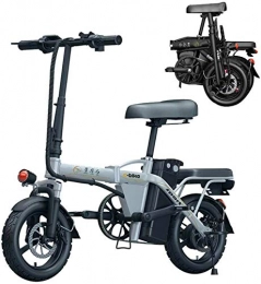 Fangfang Electric Bike Fangfang Electric Bikes, Folding Electric Bike For Adults, 14" Electric Bicycle / Commute Ebike With 250W Motor, Removable Waterproof And Dustproof 48V 6Ah-36Ah Lithium Battery, E-Bike