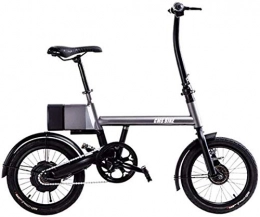 Fangfang Bike Fangfang Electric Bikes, Folding Electric Bike Removable Lithium-Ion Battery for Adults 250W Motor 36V Urban Commuter Folding E-Bike City Bicycle Max Speed 25 Km / H, E-Bike (Color : Gray)