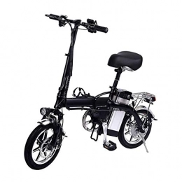 Lamyanran Electric Bike Fast Electric Bikes for Adults Folding Electric Bike Bicycle with 250W Brushless Motor Double Disc Brake Three Modes Up To 35 km / H Maximum 100KM Running Distance City Electric Bikes for Commuting
