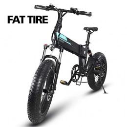 PINENG Electric Bike Fat Tire Electric Moutain Bike, 50 Miles with Electric Assistance, Mens Women Mountain Folding E-Bike7 Speed Transmission System, City Mountain Bike Booster with Removable Battery and LCD Screen