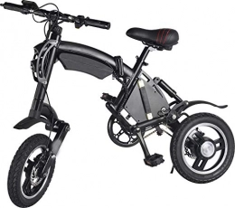 FEZBD Electric Bike FEZBD Disc Folding Electric Bike - Portable and Easy to Store in Caravan, Motor Home, Boat. Short Charge Lithium-Ion Battery and Silent Motor eBike, LCD Speed Display.