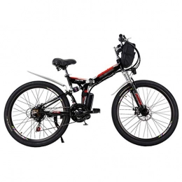 FFF-HAT Bike FFF-HAT Adult Bicycle 26 Inch Folding Mountain Bike48V10AH Electric Assisted Bicycle Commuter Electric Bike