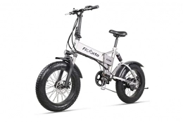 Ficyacto Bike Ficyacto Electric Bike for Adualt, 20“ Foldable Ebike, 48V 12.8Ah Removeable Battery, Shimano 7 Speed, Full suspension, Fat EBikes