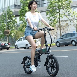 Fiido Electric Bike FIIDO D2S Electric Bicycle Folding Bike E-bike Electric Bicycles Made of Aviation Aluminum, 7.8AH Battery, 250 W Motor, Range Up to 60km & Top Speed 25 km / h Received within 5-7 days(Grey)