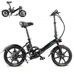 Fiido Bike FIIDO Foldable Electric Bikes Variable Speed Three Work Modes Lightweight Aluminum Alloy Folding Bike Easy to Storage 16 Inch Wheels with Disc Brake Motor Electric Bicycles
