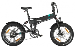 Fiido  FIIDO M21 Folding Electric Bikes for Adults, 250W 36V Electric Mountain Bike, 20” Folding E-bike Bicycle, 100km Long-distance Driving(Black)