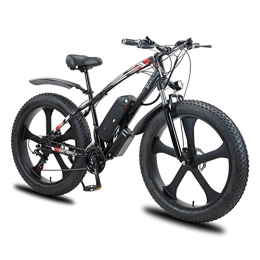FMOPQ Bike FMOPQ Electric Bike28 Mph(45km / H) 1000W 48V Lithium Battery Electric Snow Bicycle 264.0inch Fat Tire Beach (Color : 48V 1000W 13AH)