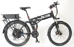HalloMotor Electric Bike Foldable Ebike 48V 500W Engine +Strong Frame + 48V 11Ah Electric Bicycle Li-ion Battery Rear Carrier With 2A Charger