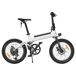 Electric oven Electric Bike Foldable Electric Bike 20'' CST Tire Urban E-Bike IPX7 250W Motor 25km / H Removable Battery Electric Bicycle (Color : White)
