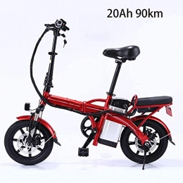 Macro Bike Folding Electric Bike for Adults 14 Inches 48V Removable Lithium Battery Bicycle for Rider Office Worker Maximum Load 150Kg 40 / 50km, 5