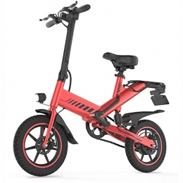 Macro Bike Folding Electric Bike Lightweight Foldable Compact Brushless Motor 3 modes Unisex Bicycle 400W / 48v 25km / h Cruise 60km for gift car