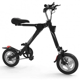 Thumby Bike Folding Electric Bike, Mini Foldable Electric bicycle Weight 14KG Full Charge 25 KM Range Especially for Mobility Assistance Travel jianyu