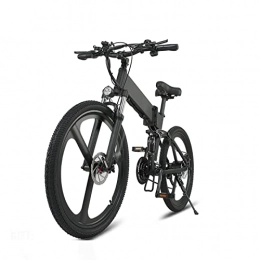 AWJ Electric Bike Folding Electric Bike with 500W Motor 48V 12.8AH Removable Lithium Battery, 261.95 inch Tire Electric Bicycle, Ebike for Adults
