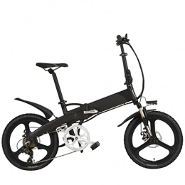 AWJ Electric Bike Folding Electric Bikes for Adults 20 Inch Electric Bicycle 400W Powerful Motor, 48V 14.5Ah Hidden Battery, LCD Display with 5 Level Assist