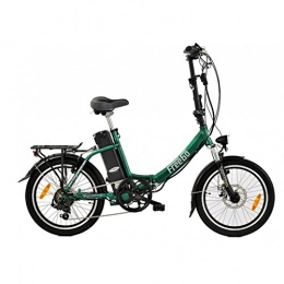 Freego Folding Electric Bike Green 16aH