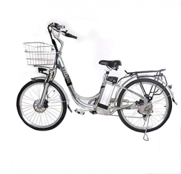 FREIHE Electric Bike FREIHE 24-inch comfortable bicycle electric power-assisted bike lithium battery city speed electric bicycle aluminum alloy three-speed power-assisted battery removable