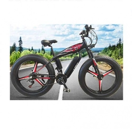 FREIHE Electric Bike FREIHE 26-inch mountain bike power-assisted bicycle lithium battery with 40-50 kilometers of life, aluminum alloy frame, variable speed LED lights, brushless motor power 250 (w)