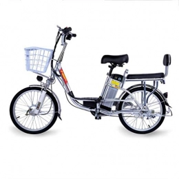 FREIHE Bike FREIHE Electric bicycle lithium battery 48V 18 inch / 20 inch electric pedal bike smart remote control double silver detachable battery 30m spotlight front light aluminum alloy frame