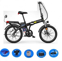 FREIHE Electric Bike FREIHE Folding electric bicycles, comfortable bicycles, lithium batteries, power-assisted bicycles for men and women, transportation batteries, small removable batteries, portable and car trunk