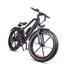 FYJK Electric Bike FYJK Electric Mountain Bike, 26 Inch Folding E-Bike with Super Lightweight Magnesium Alloy 6 Spokes Integrated Wheel LCD-Display (Folding)